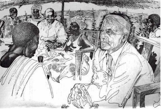 Portrait du Professeur Henri Collomb