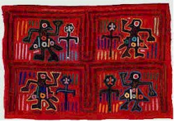 Mola inakagan mor - Tableaux Kuna - Michel Perrin - ed. Arthaud - 1998