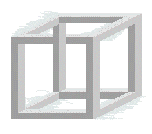 Cube Escher - Necker