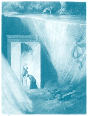 Illustration d'une dition amricaine des Mille et une nuits - 1885 - Richard F. Burton