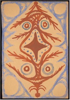 Peinture de Yeshimba - Mundugumor - 1932