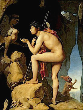 Ingres - Oedipe et le Sphinx