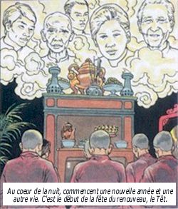 Vignette extraite de Derrire la haie de bambous de Vink - ed. du Lombard, Bruxelles, 1983